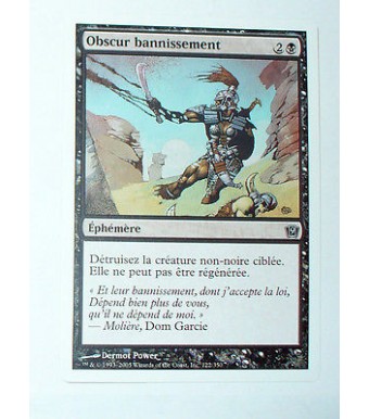 OBSCUR BANNISSEMENT - EPHEMERE - VF CARTE MTG MAGIC