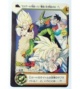 Carte GT Dragon Ball Heroes dbz RARE TBE bandai 1995 JAPAN original 13 n°506 