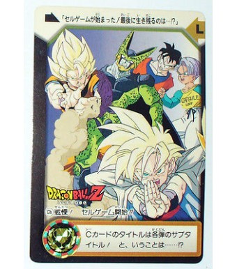 Carte GT Dragon Ball Heroes dbz RARE TBE bandai 1995 JAPAN original 13 n°506 