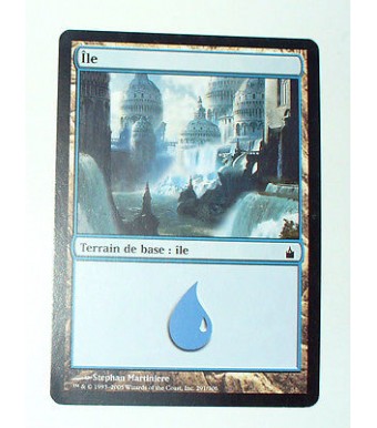 ILE  TERRAIN DE BASE ILE N°22 - VF CARTE MTG MAGIC