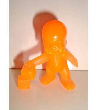 BABIES COULEUR ORANGE  N°1 (5x5cm)