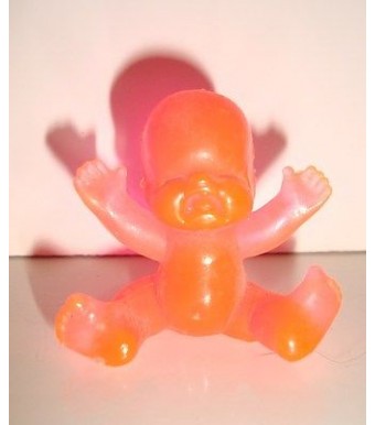 BABIES COULEUR ROUGE  N°2 (4x4cm)