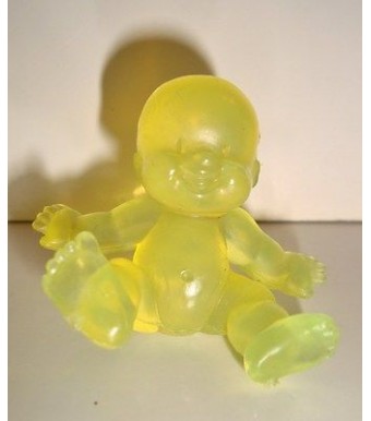 BABIES COULEUR JAUNE TRANSLUCIDE   N°3 (4x5cm)