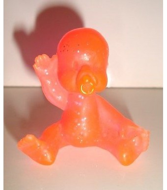 BABIES COULEUR ROUGE  N°7 (4x4cm)