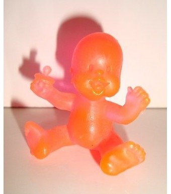 BABIES COULEUR ROUGE  N°3 (4x4cm)