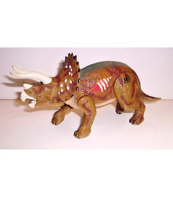 FIGURINE JURRASIC PARK - TRICERATOPS UNIVERSAL HASBRO 2000 (10x21cm)