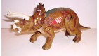 FIGURINE JURRASIC PARK - TRICERATOPS UNIVERSAL HASBRO 2000 (10x21cm)