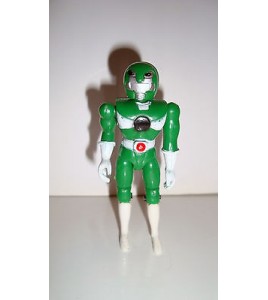 FIGURINE FAKE POWER RANGER VERT FORCE VERT SENTEI ARTICULE (8x3cm)
