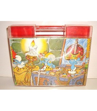 ANCIEN JEUX DE CUBES LES SCHTROUMPFS PITUFO SMURF  CLEM TOYS PATENT PENDING