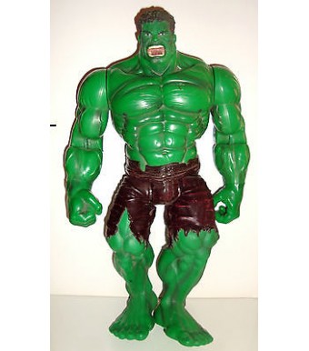 GRANDE FIGURINE ARTICULEE MARVEL COMICS AVENGERS THE HULK MOVIE 2002 (35x22cm)