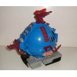 RARE VEHICULE VINTAGE 90'S LES TORTUES NINJA TMNT TECHNODROME INCOMPLET (23x23cm