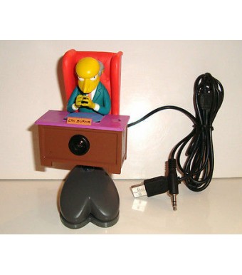 A225 CAMERA USB POUR PC LES SIMPSONS MR.BURNS (14x7cm)