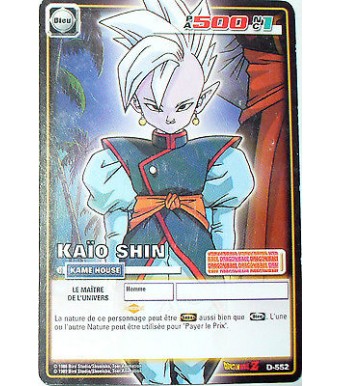 CARTE DBZ DRAGON BALL Z SERIE 6 D-552 KAIO SHIN  