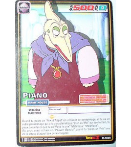 CARTE DBZ DRAGON BALL Z SERIE 6 D-539 PIANO  