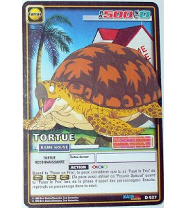 CARTE DBZ DRAGON BALL Z SERIE 6 D-527 TORTUE