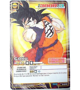 CARTE DBZ DRAGON BALL Z SERIE 6 D-573 GOKU