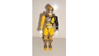 FIGURINE SENTEI POWER RANGER JAUNE SONORE BANDAI 2005 ARTICULE (14x5,5cm)