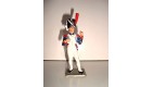 FIGURINE STARLUX - SOLDAT N°4 ABIME (8x3cm)