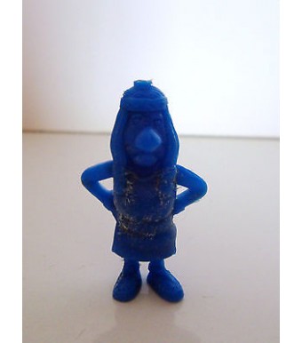 FIGURINE VINTAGE LA ROCHE AUX FEES - ASTERIX & OBELIX BONNEMINE (3,5x2cm) 