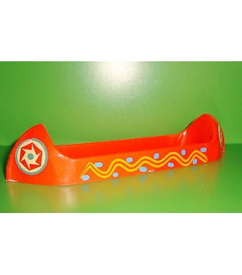 ACCESSOIRE  AIRGAM BOYS airgamboys FAR WEST INDIEN LE CANOE  (17x4cm)