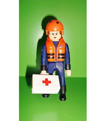 FIGURINE AIRGAM BOYS airgamboys - SECOURISTE N°2  (10x4cm)
