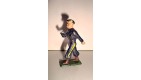 FIGURINE STARLUX -  SOLDAT MILITAIRE TENUE BLEUE ABIME (5x3cm)