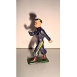FIGURINE STARLUX -  SOLDAT MILITAIRE TENUE BLEUE ABIME (5x3cm)