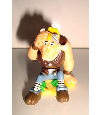 FIGURINE ASTERIX  & OBELIX GOSCINNY UDERZO SERIE KINDER N°342 (3,5x2,5cm)