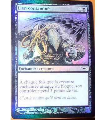 LIEN CONTAMINE - ENCHANTER CREATURE - VF CARTE HOLO MTG MAGIC