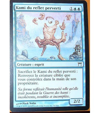 KAMI DU REFLET PERVERTI - CREATURE ESPRIT - VF CARTE MTG MAGIC 