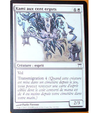 KAMI AUX CENTS ERGOTS - CREATURE ESPRIT  - VF CARTE MTG MAGIC HOLO