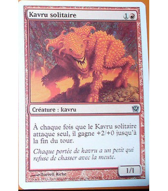 KAVRU SOLITAIRE - CREATURE KAVRU - VF CARTE MTG MAGIC