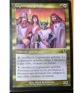 LEGIONNAIRE GOBELIN - CREATURE GOBELIN ET SOLDAT -  VF CARTE MTG MAGIC 