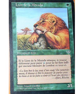 LION DE LA MTENDA - INDIQUER LION -  VF CARTE MTG MAGIC