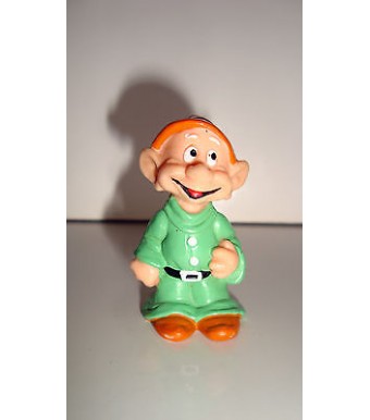 FIGURINE WALT DISNEY BLANCHE NEIGE ET LES 7 NAINS - SIMPLET BULLYLAND (5x3cm)