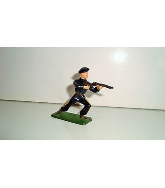 FIGURINE FIGUR STARLUX - SOLDAT BLEU MILITAIRE AVEC FUSIL N°2  