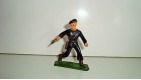 FIGURINE FIGUR STARLUX - SOLDAT BLEU MILITAIRE AVEC PISTOLET