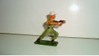 FIGURINE FIGUR STARLUX - SOLDAT MILITAIRE AVEC FUSILS ABIME