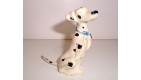 RARE FIGURINE VINTAGE JIM - WALT DISNEY LES 101 DALMATIENS PERDITA (6x5,5cm)