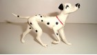 RARE FIGURINE VINTAGE JIM - WALT DISNEY LES 101 DALMATIENS PONGO N°4 (6x8cm)