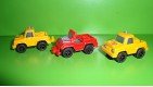 VEHICULE KINDER - LOT DE 3 VOITURES (3x1,5cm)                                317