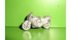 VEHICULE KINDER - MOTO GRISE (3cm)                                           318