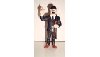FIGURINE TINTIN & MILOU HERGE -  DUPONT ET DUPOND BULLYLAND (8x4cm)