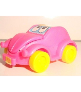 VEHICULE KINDER N°334 VOITURE ROSE PINK CAR (4x2,5cm)