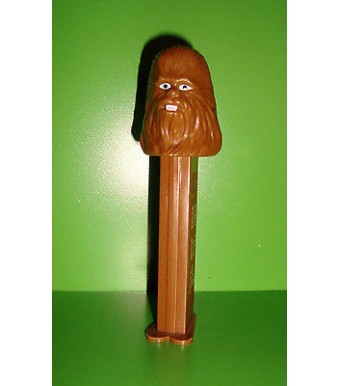 FIGURINE PEZ - US PATENT 4.966.305 SLOVENIA - CHEWBACCA STAR WARS