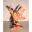 ANCIENNE FIGURINE ASTERIX  & OBELIX - ASTERIX HUILOR UDERZO GOSCINNY  (6x4cm)