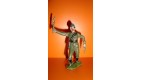 FIGURINE EN PLASTIQUE ANNEE 70-80 SOLDAT MILITAIRE (6x5cm)
