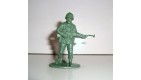 FIGURINE EN PLASTIQUE MONOCHROME SOLDAT ANNEE 70-80 U.S N°54 (5x4cm)