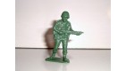 FIGURINE EN PLASTIQUE MONOCHROME SOLDAT ANNEE 70-80 U.S N°56 (5x3cm)