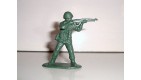 FIGURINE EN PLASTIQUE MONOCHROME SOLDAT ANNEE 70-80 U.S N°60 (5x4cm)